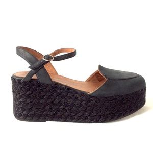 JEFFREY CAMPBELL TAHITI LAST PLATFORM ESPADRILLES